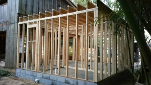 First floor framed Rear